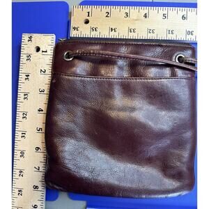 Clark's Women's Cross body Leather Handbag Deep Mahogany side Pocket Lightweight